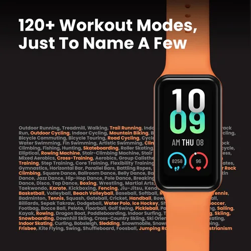 Miniatura 3 de Amazfit Band 7 - Monitor de actividad física, batería de 18 días, Alexa integrado, pantalla AMOLED 1.47 pulgadas, monitor de frecuencia cardíaca