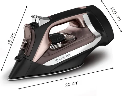 Miniatura 8 de Rowenta Plancha de Vapor para Ropa, Plancha de Vapor con Suela de Acero Inoxidable, Orificios de Microvapor, 1700 Vatios, Ligera, Apagado