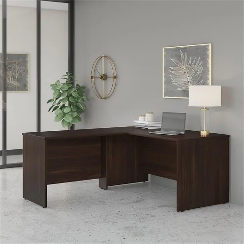 Miniatura 2 de Bush Business Furniture Studio C 60 W x 24 D - Escritorio de credenza en nogal moderno, mesa de computadora para el hogar o la oficina profesional