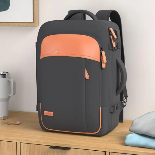 Miniatura 2 de Lumesner Mochilas de viaje de mano, extra grandes de 40 litros aprobadas para vuelos para hombres y mujeres, mochila de maleta expandible, Grande