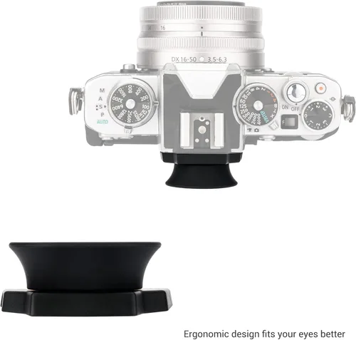Miniatura 8 de Cubre visor de silicona suave para cámara ocular para Nikon Zfc Z fc, reemplaza al protector de la copa ocular Nikon DK-32