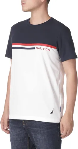 Miniatura 3 de Nautica Camiseta Navtech Colorblock para hombre