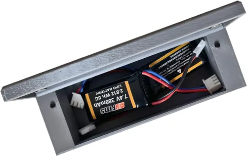 Miniatura 3 de Caja de herramientas de repuesto para caja de batería de camión, piezas de actualización para FCX18 K10 / EAZYRC Glacier RC Crawler