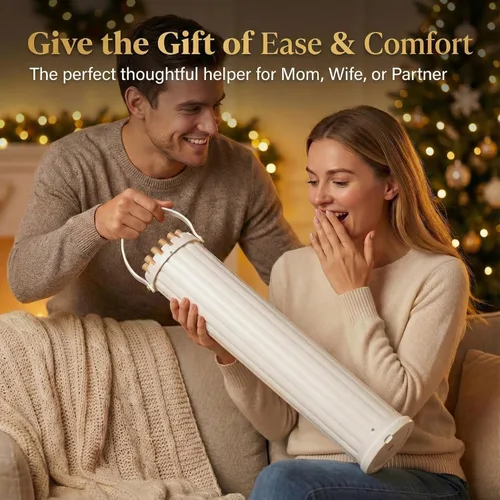 Miniatura 8 de Tendedero plegable para ropa portátil, con 16 varillas de madera y 48 ranuras resistentes al viento, trípode plegable para apartamento, caravana