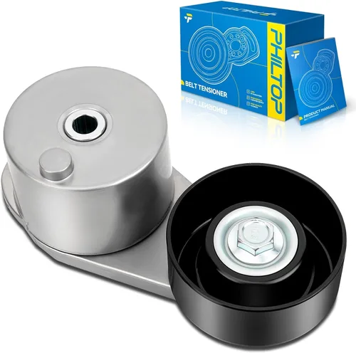 Miniatura 79 de PHILTOP Conjunto de tensor de correa con polea para BMW 325i, X3, X5, Z4, 325Ci, 330Ci, 530i, 525i, 325xi, 330i, 330xi, correa dentada OE #