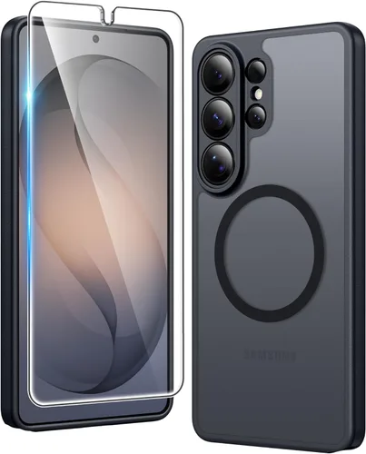 Miniatura 585 de FNTCASE Funda para iPhone 13 Pro-Max: Fundas magnéticas transparentes compatibles con Magsafe Slim anti amarillamiento protección contra caídas