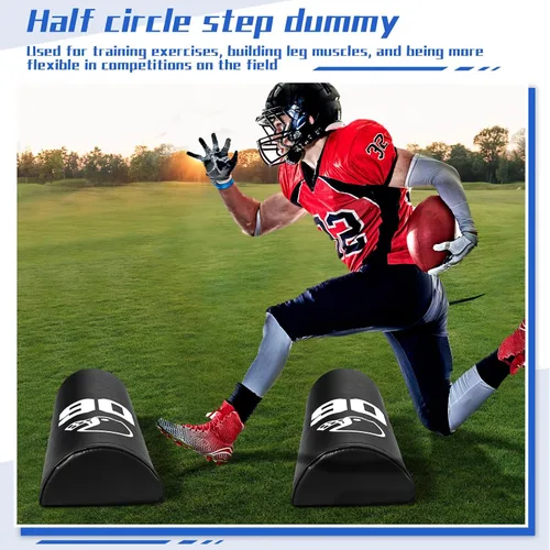 Miniatura 6 de Leyndo 2/4 Pcs Athletic Agility Dummy Step Over Dummy with Heavy Duty Handles Training Dummy Football Equipment for Footwork Drills Sports Training