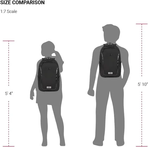 Miniatura 6 de SwissGear Shield Mochila para portátil, Negro