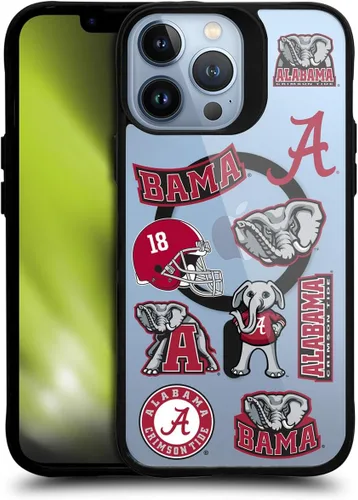 Miniatura 34 de Head Case Designs Funda de gel suave con licencia oficial de la Universidad de Alabama UA Collage compatible con Apple iPhone 13 Pro Max