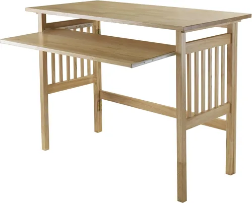 Miniatura 5 de Escritorio plegable para computadora, madera de haya