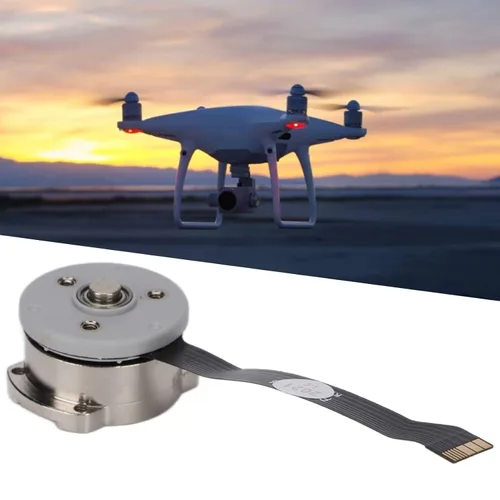 Miniatura 4 de Motor de repuesto para Phantom 4 Pro, piezas de reparación de motor de junta de aleación de aluminio universal, para Phantom 4 Series para UAV PTZ