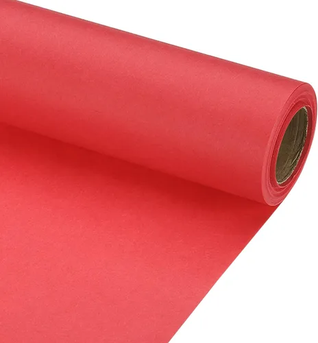 Miniatura 50 de PATIKIL Papel de regalo, 12 x 300 pulgadas (25 pies), rollo de papel kraft para manualidades de 70 GSM, papel de embalaje para tablones de anuncios