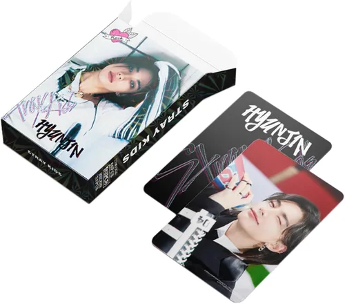 Miniatura 8 de KPOPBP Stray Kids Fotocards 60 PCS SKZ Rock Star Álbum Tarjetas de Fotos con 32 PCS Calcomanías Regalo Kpop Tarjetas Lomo Mercancía para Niños