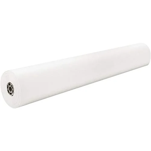 Miniatura 5 de Pacon ArtKraft - Rollo de papel con doble acabado, 36 pulgadas x 1,000 pies (blanco, 1 rollo)