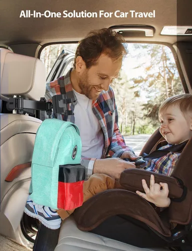 Miniatura 6 de PLDHPRO Soporte para tablet para reposacabezas de automóvil, iPad y asiento trasero, plegable, compatible con teléfonos y tabletas de 5.5 a 14.6