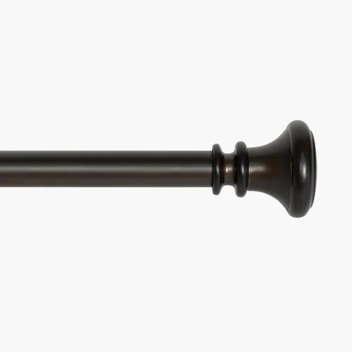 Miniatura 15 de Deco Window - Varilla ajustable para cortinas para ventanas de 18 a 44 pulgadas, poste de hierro de 1 pulgada extendible de alta resistencia