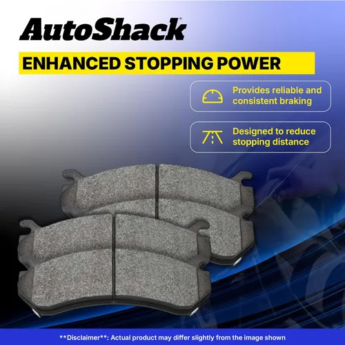 Miniatura 5 de AutoShack - Juego de pastillas de freno delanteras de cerámica para Subaru y Saab, Outback 2001-2012 Forester 2003-2010 Impreza 2002-2010 Legacy