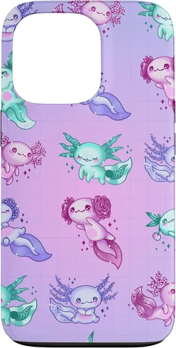 Miniatura 10 de Funda con patrón Axolotl para iPhone 12/12 Pro