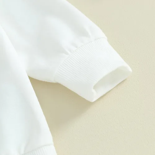 Miniatura 128 de BemeyourBBs Conjunto divertido de sudadera y pantalones de manga larga con letras divertidas para bebé niño y niño