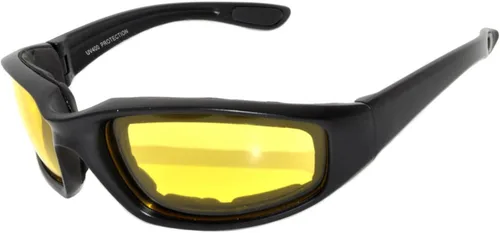 Miniatura 12 de OWL Gafas de espuma acolchadas para motocicleta, lente transparente con espejo ahumado