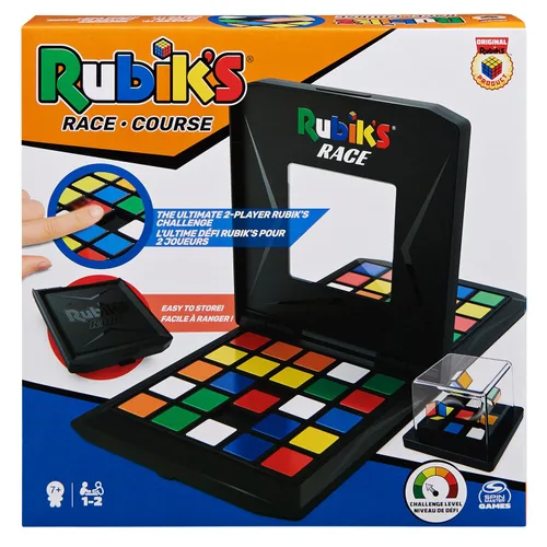 Miniatura 2 de Rubik's Race 3x3 Classic Edition - Juego de mesa, 2 jugadores, a partir de 7 años, plástico, rompecabezas de movimiento secuencial, 9 piezas, 1