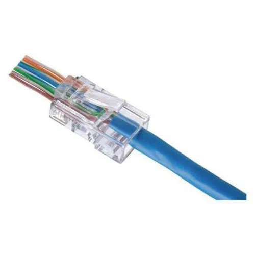 Miniatura 13 de Ideal Electrical 85-375 8P8C - Enchufe modular de una sola pieza, conector RJ-45 de diseño de alimentación para cables CAT6, par trenzado de 250