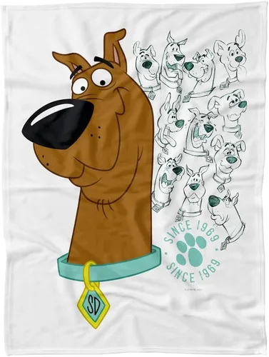 Miniatura 14 de LOGOVISION Scooby Doo Burst - Manta de forro polar de 36 x 58 pulgadas, explosión