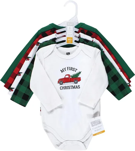 Miniatura 2 de Hudson Baby - Body de algodón de manga larga para bebé
