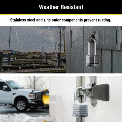 Miniatura 4 de Master Lock M1XDLH Magnum - Candado resistente con llave, 1 paquete