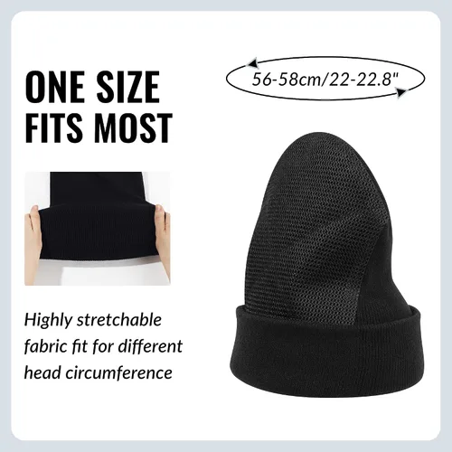 Miniatura 4 de Gorra profesional de Bboy acolchada cabeza Spin Beanie de punto de algodón Spin Hat