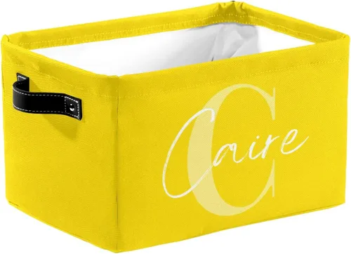 Miniatura 61 de Cesta de regalo personalizada con nombre, caja de juguetes de almacenamiento personalizada para niños, organizador de cubos de almacenamiento