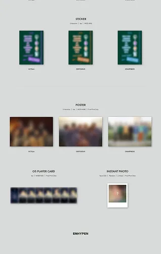 Miniatura 3 de Genie Music ENHYPEN - Dimension : Dilemma (1er álbum) [Scylla ver.]Álbum+CulturaRegalo coreano (pegatinas decorativas, tarjetas fotográficas)