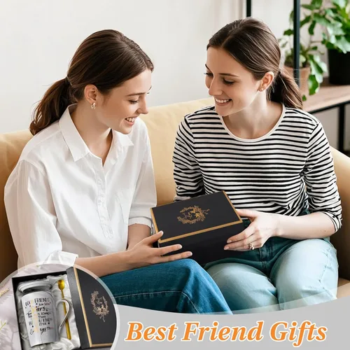 Miniatura 6 de Biching Regalos de Cumpleaños de Mejor Amiga para Mujeres - Regalos de Amistad para Mujeres - Ideas Perfectas de Regalos de Navidad y Cumpleaños Gris