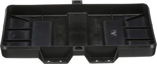 Miniatura 3 de attwood 9098-5 Bandeja de baterías ajustable de alta resistencia, ajustable a 9.5 pulgadas de alto, para baterías de la serie 27, plástico negro