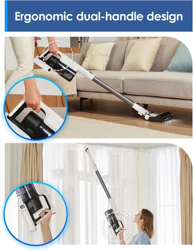 Miniatura 5 de Aspiradora de mano inalámbrica Tineco A20, succión potente, 3 modos para desordenes de varios niveles, recipiente de polvo más grande de 1L, diseño
