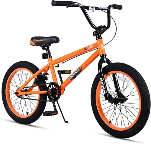 Miniatura 18 de vollsch Bicicletas BMX Freestyle de 18 y 20 pulgadas para adolescentes de 6 a 15 años de edad, niños, niñas, principiantes con palanca, varios