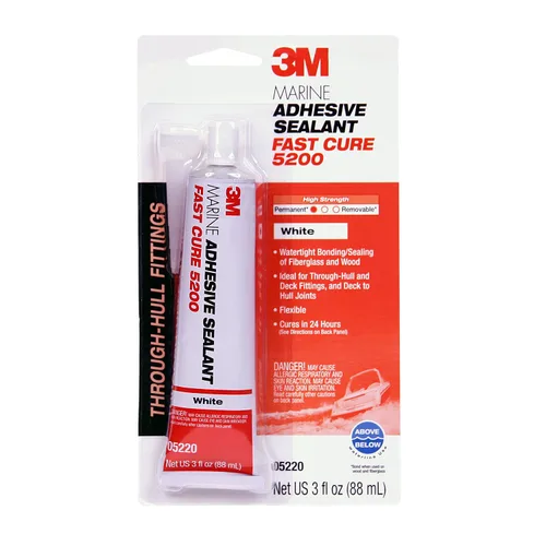 Miniatura 11 de Adhesivo/sellador Marine 3M 5200 de curado rápido, Blanco, 1