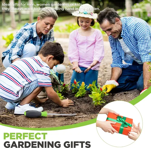 Miniatura 7 de WORKPRO Herramienta extractor de desbrozadora de diente de león de 11.5 pulgadas con mango suave, herramienta de eliminación de malezas de jardín