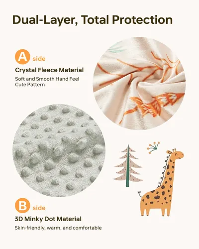 Miniatura 4 de Funda de asiento de automóvil para bebé, fundas de asiento de automóvil ultra suaves de Minky con apertura a presión, funda de cochecito multiusos