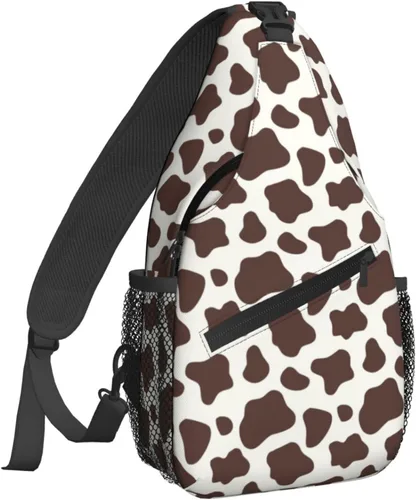 Miniatura 26 de Famame Mochila bandolera para el pecho, bolsa de hombro cruzada, gimnasio, ciclismo, viajes, senderismo, Varios