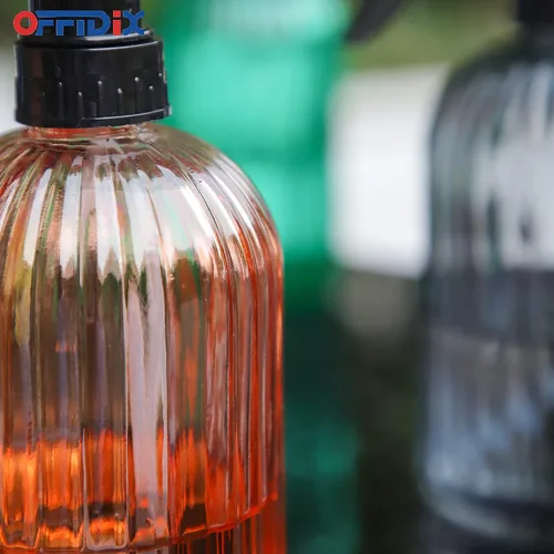 Miniatura 6 de OFFIDIX Regadera de vidrio, botellas de spray manuales, botella de spray de 13.5oz/0.4L con boquilla ajustable para jardinería interior y exterior