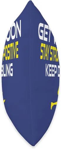 Miniatura 2 de DesignsByKelley Best Wishes Fast Recovery Gifts Get Well Soon - Almohada de baloncesto para niños, niñas, adolescentes, atletas, 15.7 x 15.7 in