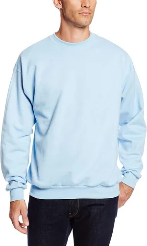 Miniatura 28 de Hanes EcoSmart - Sudadera de forro polar con cuello redondo para hombre, disponible en tallas grandes y altas, paquete de 1 o 2