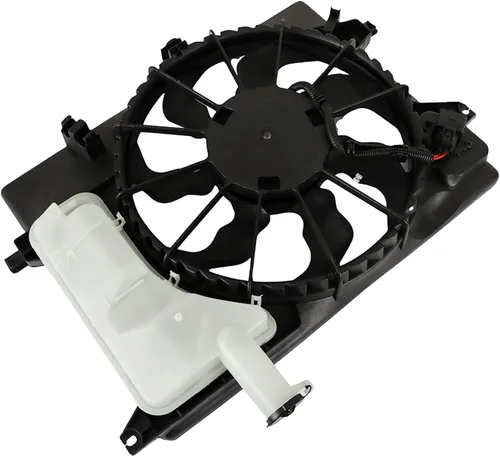 Miniatura 3 de munirater Reemplazo del conjunto del ventilador de refrigeración del radiador para 2011-2013 Elantra Sedan 25380-3X100 HY3115133 321-55027-100