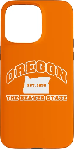 Miniatura 28 de iPhone 16 Oregon Souvenir Vacation Est 1859 The Beaver State Adults Case