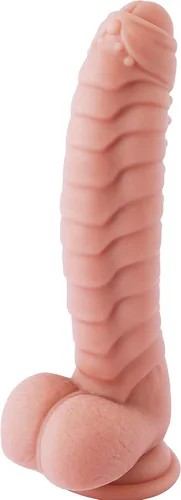 Miniatura 11 de Consolador grande realista de silicona de 8.66 pulgadas para mujeres, consolador grande con copa de succión fuerte, juguetes para adultos para Negro