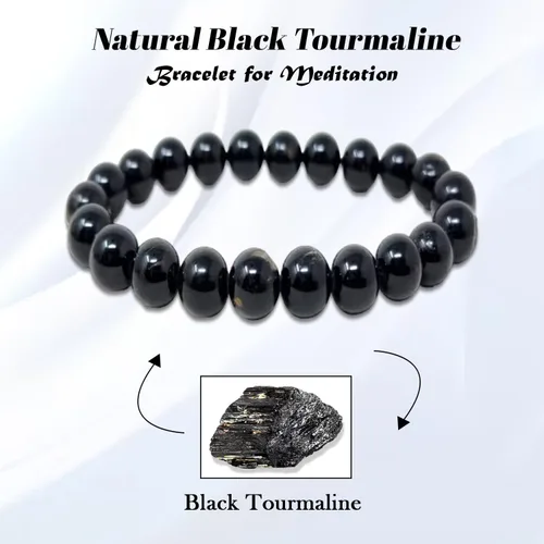 Miniatura 2 de Pulseras de piedras preciosas para mujeres y hombres, pulsera de cristal curativo para meditación, reiki y yoga, pulsera con cuentas de piedras