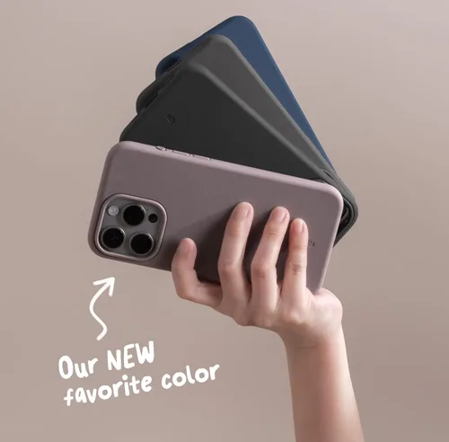 Miniatura 7 de TineeOwl para iPhone 15 Pro Funda Magnética - Serie Dune, Compatible con MagSafe, TPU, Minimalista, Delgada/Fina, con Agarre y Forro de Microfibra