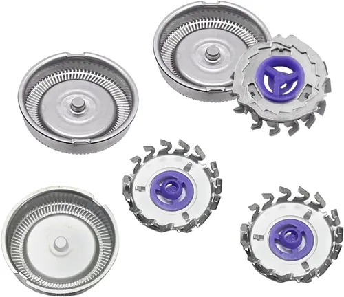 Miniatura 6 de 3X - Cuchilla de afeitar de repuesto para Philips Norelco 3805XL, 3801XL, 3605X, 3604X, 3601X, 3405LC, 5625X, 5812XL, HQ40, PQ208