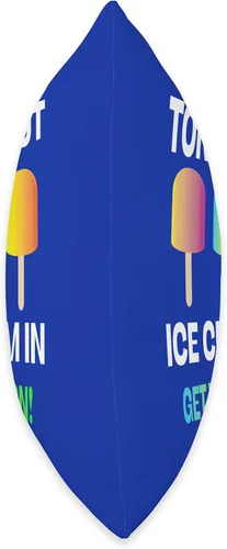 Miniatura 2 de DesignsByKelley Best Wishes Fast Recovery Gifts Amígdalas Out Ice Cream in Get Well Kids Surgery Recovery - Almohada de regalo, 16 x 16 pulgadas